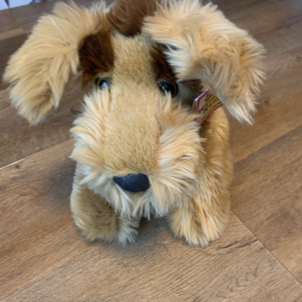 KENNEL KLUB Plush Tan Dog Toy